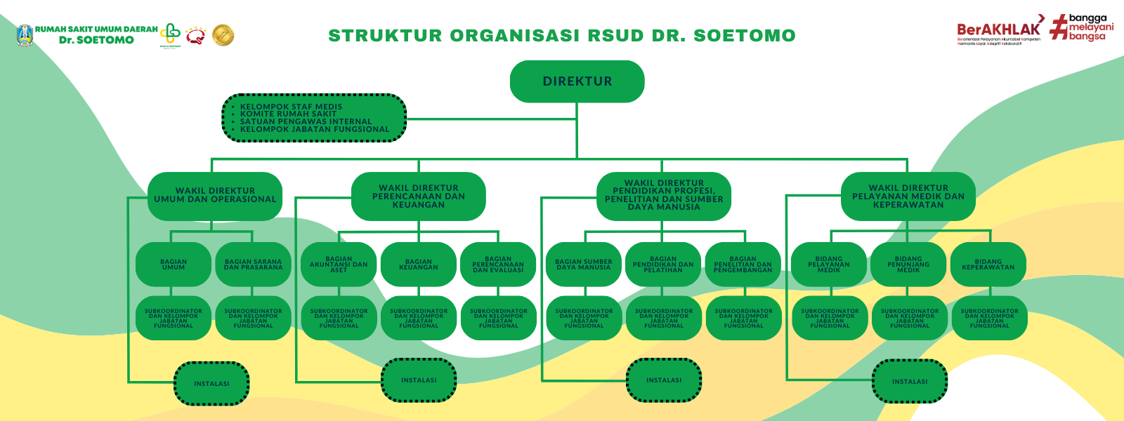 Struktur Organisasi RSUD Dr. Soetomo